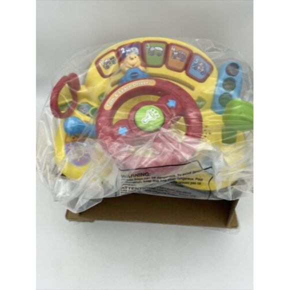 VTech Turn and Learn Driver Steering Wheel Toy. Ages 6-36 Months. - Picture 3 of 4